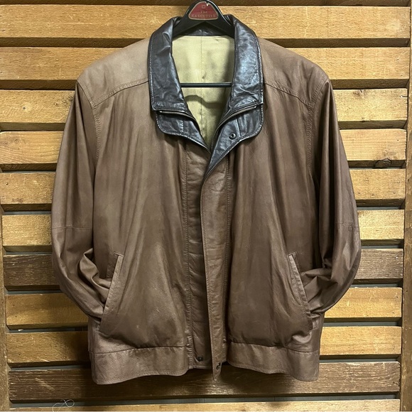 Rochester Big & Tall by Remy Leather Jacket - Picture 1 of 7